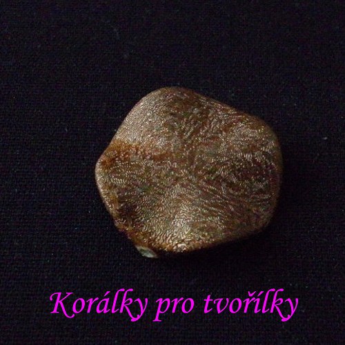 Kolečko s vlnami hnědé 1ks/5,- Kč