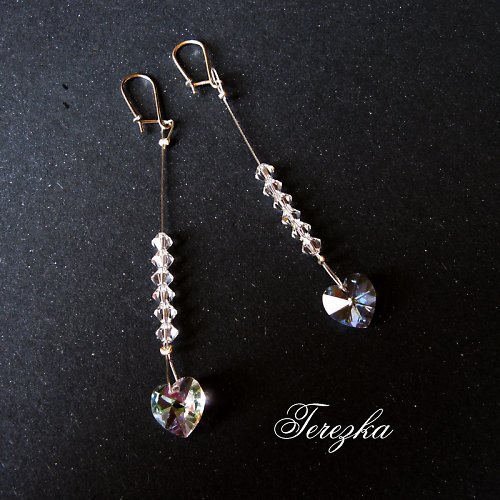 Náušnice Swarovski — foto 1