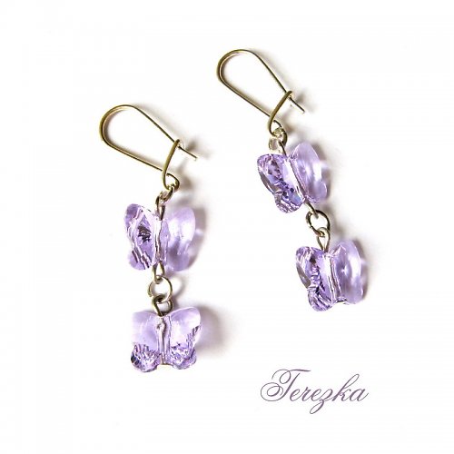 Náušnice Swarovski — foto 1