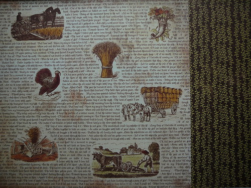 Oboustranná čtvrtka 30,5x30,5 cm