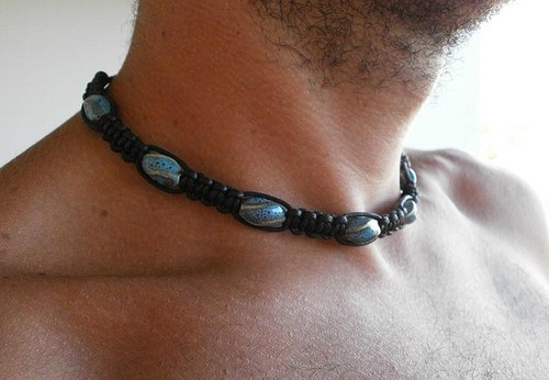 Drhaný náhrdelník - unisex — foto 1