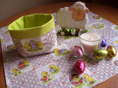 Velikonoční Ubrus + Pytlíček — foto 1