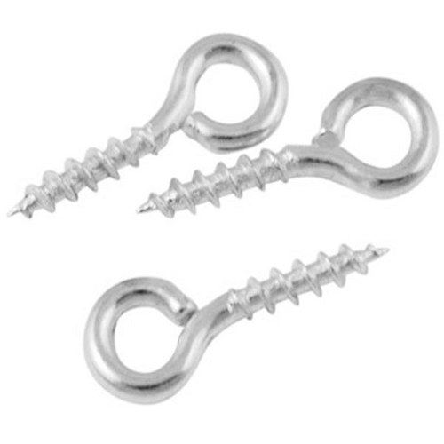 Očko šroubovací/ stříbro/ 10x4mm/ 10ks