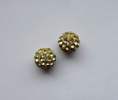 Shamballa korálek 10mm 1ks
