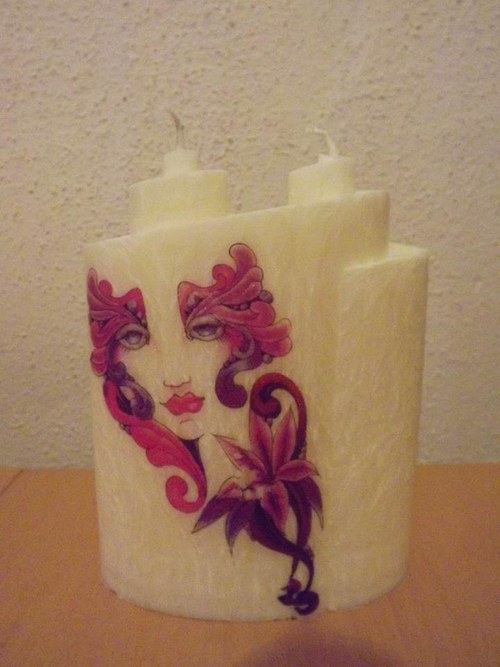Svíčka - dvojitá spirála — foto 1