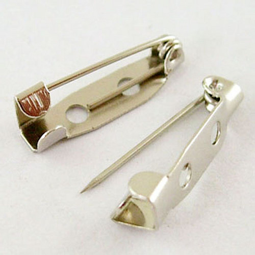 Brožové zapínání 2_20/ platina/ 20x5mm/ 4ks