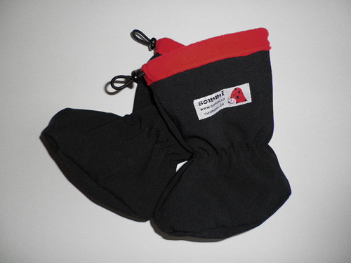 Vyteplené softshellové kozačky — foto 1