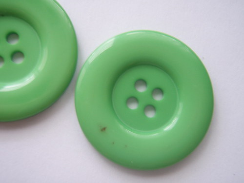 Knoflík maxi zelený — foto 1
