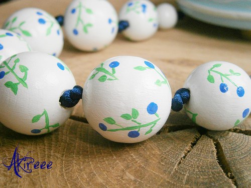 Blueberry - náhrdelník — foto 1