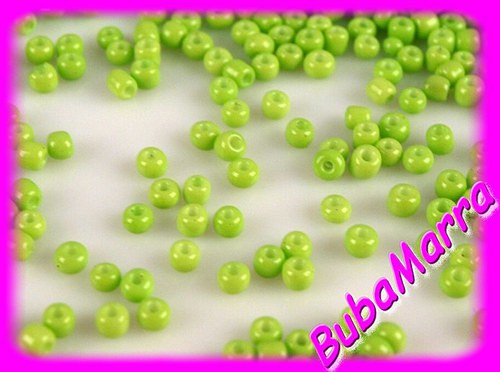 ~ ROKAJL ~ SVĚTLE ZELENÝ ~ 2mm - 20g ~