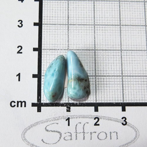 Larimar , Andělský kámen, pár č.3 — foto 1