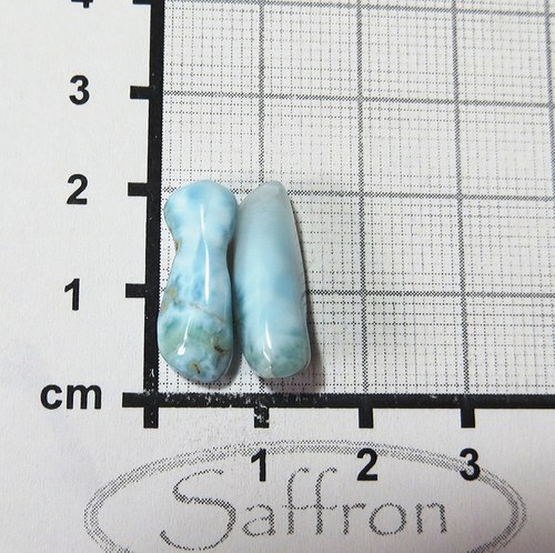 Larimar , Andělský kámen, pár č.4 — foto 1
