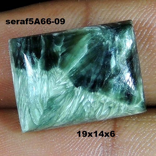 Serafinit- CABOCHON 14,2 karátu — foto 1