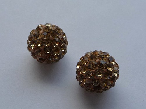 Shamballa korálek 10mm 1ks