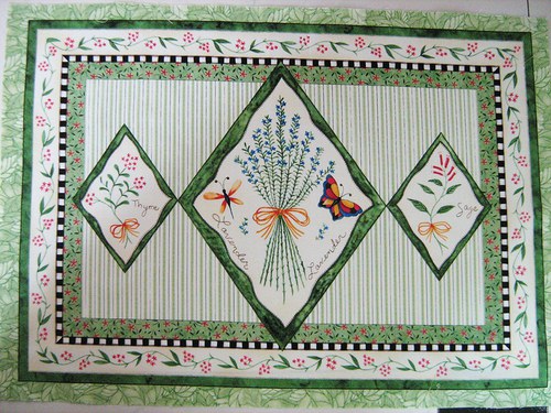 Bylinky a květinky - velký obrázkový panel — foto 1