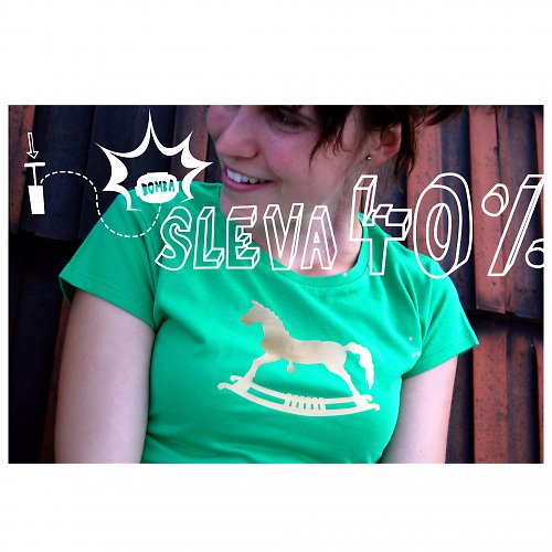 Sleva zlatého koníka — foto 1