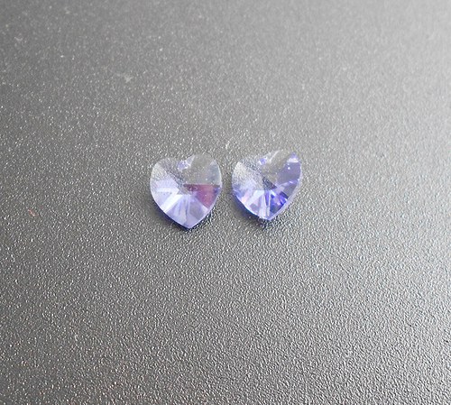 Swarovki krystal srdce 539-Tanzanite