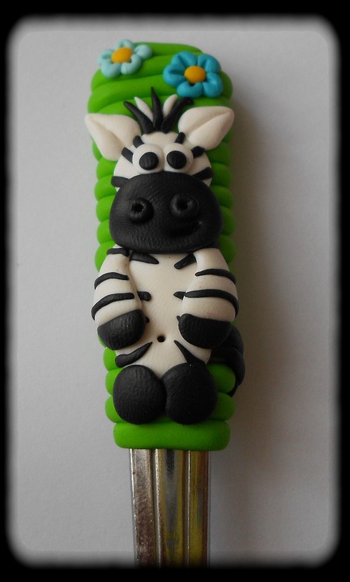 Lžička Zebra — foto 1