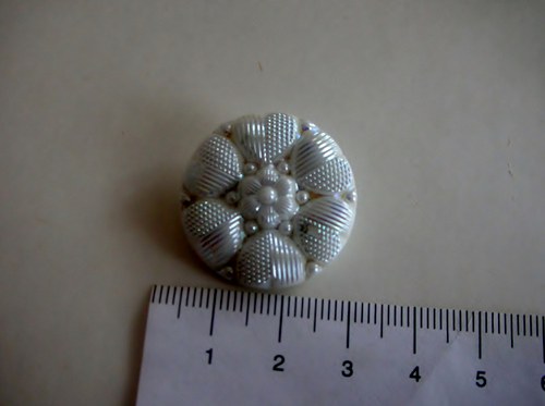 Skleněný knoflík — foto 1
