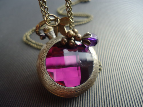 Hodinky "Crystal fuchsia" REZERVACE — foto 1