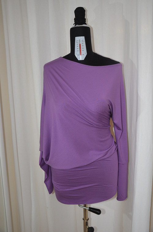 Variabilní top - fialový odstín — foto 1