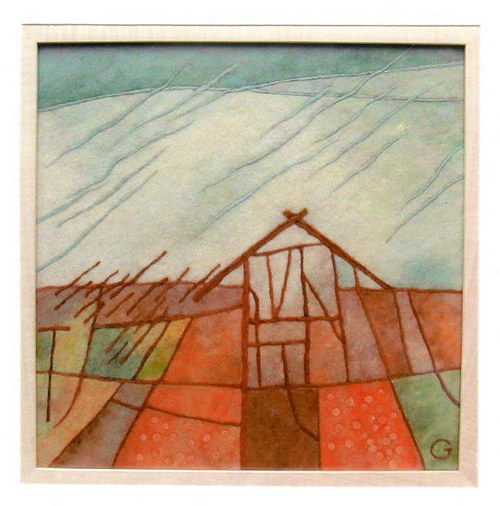Déšť, 35 x 35 cm — foto 1