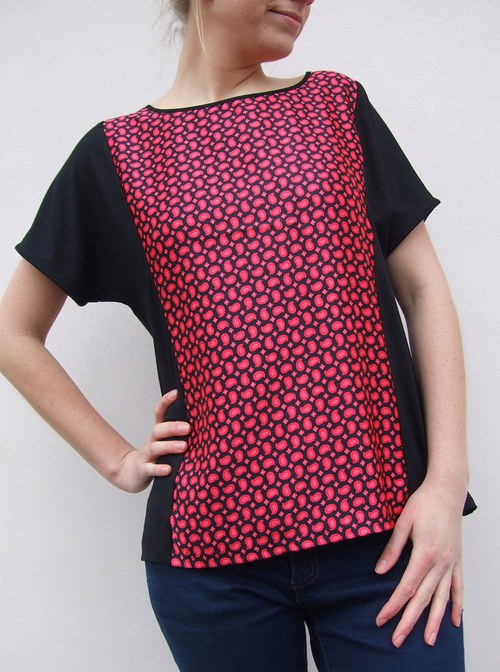 Hedvábný kimono top — foto 1