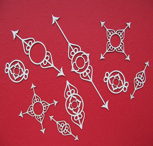 Šipkové ornamenty — foto 1
