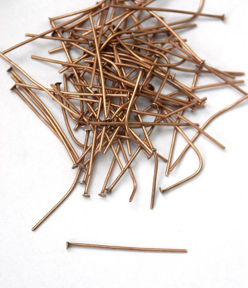 Ketlovací nýtky 10g/50g/100g staroměď