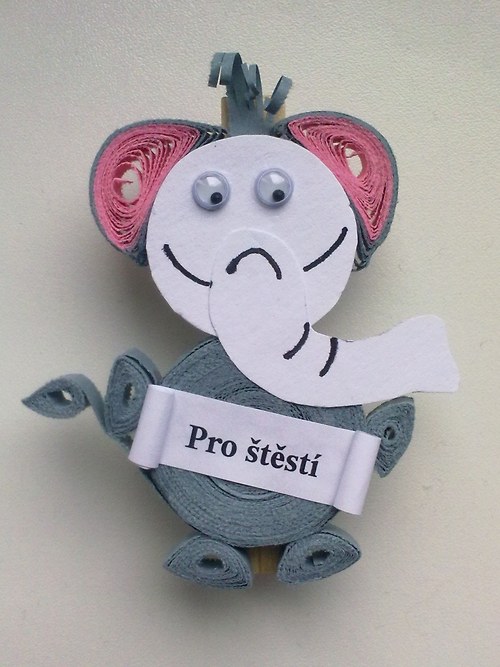 Slon pro radost dekorace