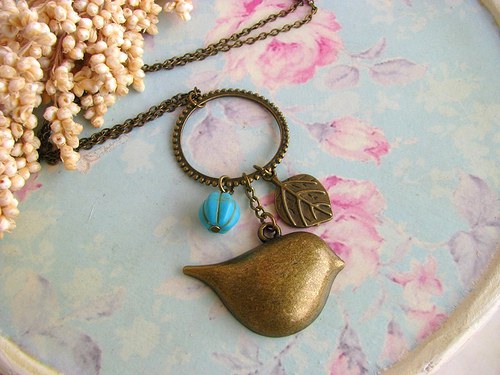 Náhrdelník Blue Bird — foto 1