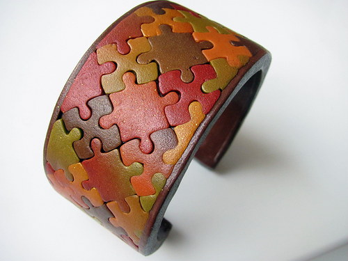 Náramek z Puzzle do tepla — foto 1