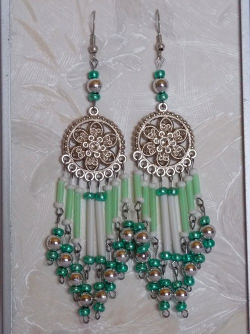 Atraktivní náušnice — foto 1