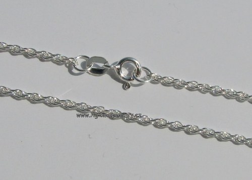 Stříbrný náramek očkový stříbro Ag 925/1000, 18 cm