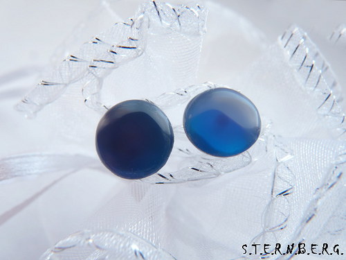 Modré Pecky Transparentní — foto 1