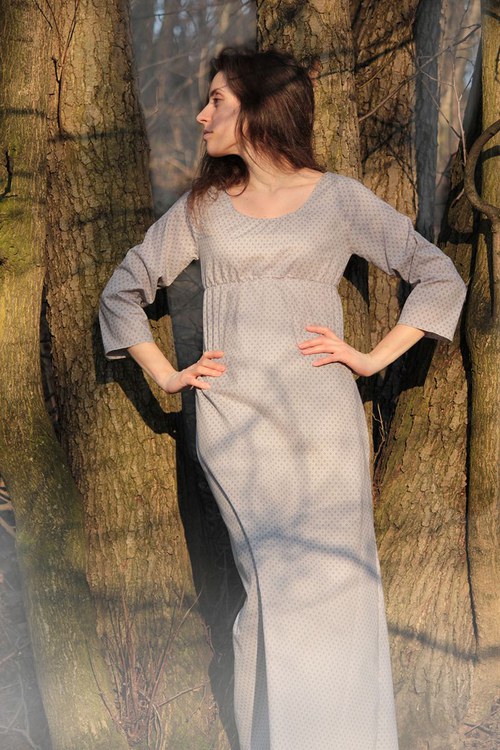 Maxišaty Misty Violet — foto 1