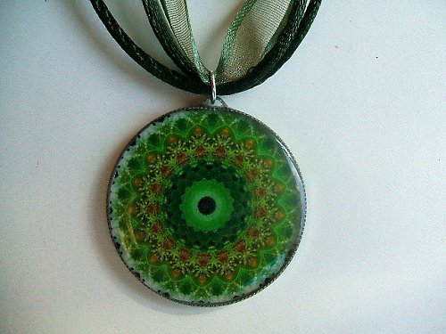 Zelená mandala — foto 1