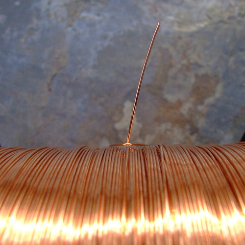 Měděný drát 0,6 mm 10m — foto 1