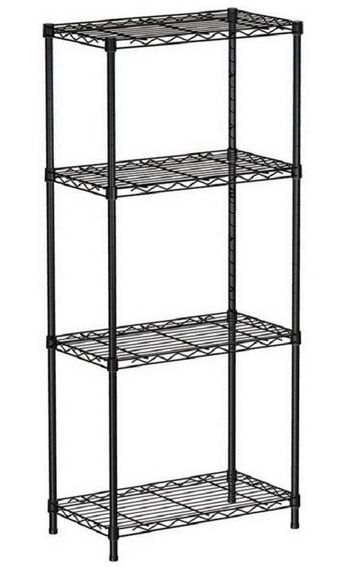 Regál kovový na šperky a material. — foto 1