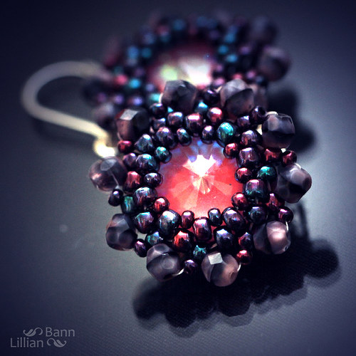 Náušnice se Swarovski — foto 1