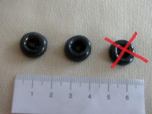 Keramické knoflíky 2 ks