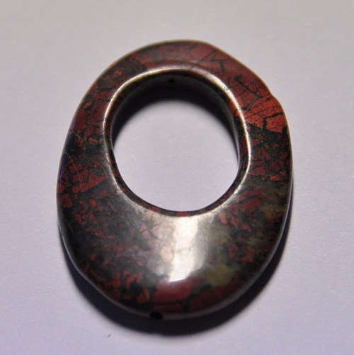 192. Jaspis Red 34x25 mm SLEVA ! — foto 1
