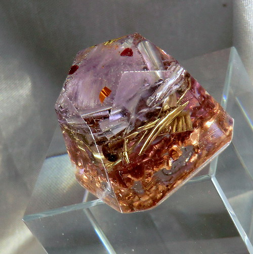 Orgonit (22) * Diamant malý s Ametystem — foto 1