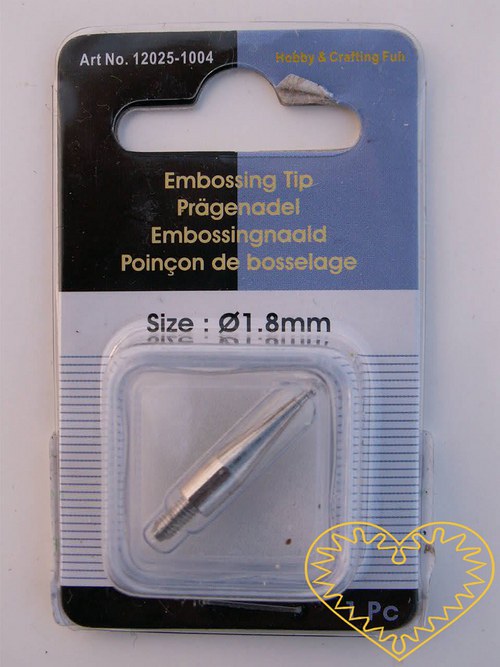 Hrot na embossing výměnný - ø 1,8 mm