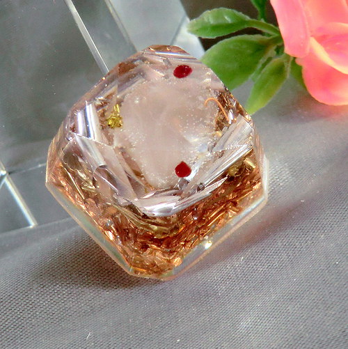 Orgonit (8)* Diamant malý s Růženínem — foto 1