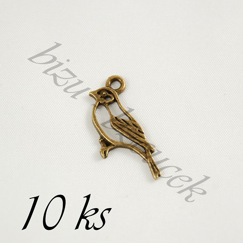 Bronzový vrabec - 10ks — foto 1