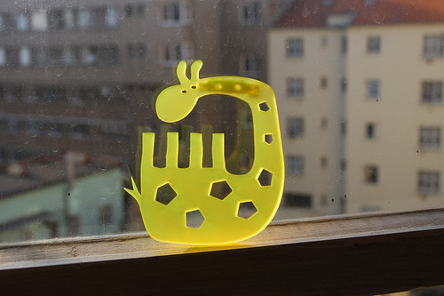 Žirafa na lopatkách — foto 1