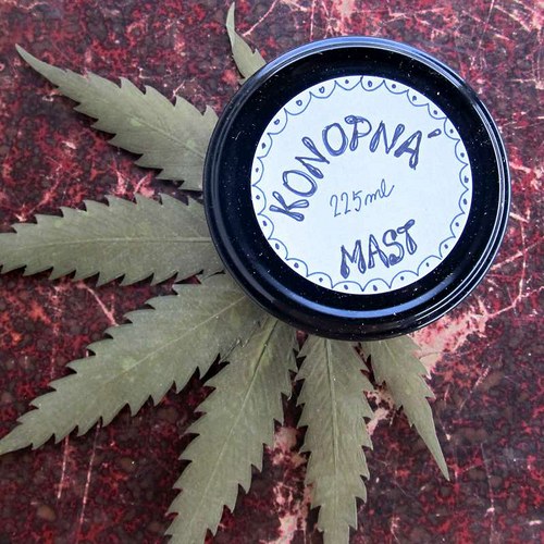 Konopná mast 225 ml — foto 1