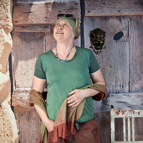 Triko přetočený výstřih - vel.XL — foto 1