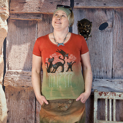 Tričko-"kocourkov" - vel.L — foto 1